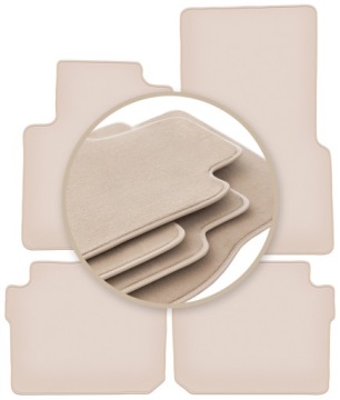Velurové koberce 10 mm Premium pro: Smart ForFour I hatchback 2004-2007