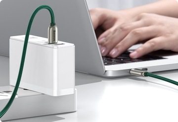 УНИВЕРСАЛЬНЫЙ КАБЕЛЬ BASEUS USB-C — TYPE-C С ИЗМЕРИТЕЛЕМ МОЩНОСТИ PD 100 Вт