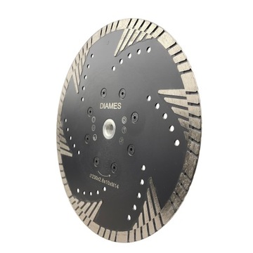 DIAMES TARCZA DIAMENTOWA GRANIT KAMIEŃ NATURALNY 230 MM M14 FLANSZA