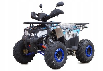 QUAD ATV 125 COMMANDER SPALINOWY LED DUŻY LICZNIK