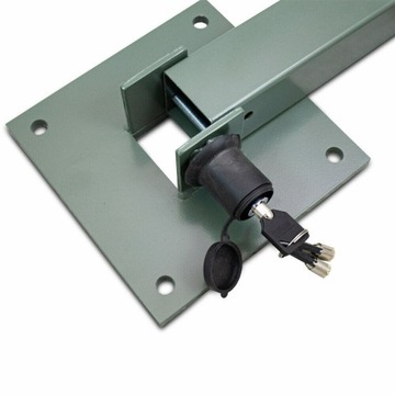 Набор из 2 шт., складной замок для парковочного барьера с замком