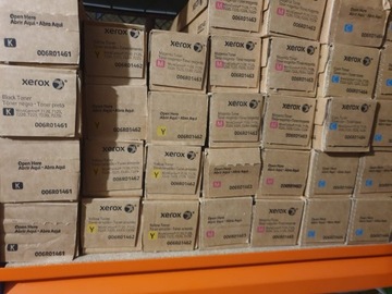 Оригинальный тонер Xerox WC 7120 7125 006R01464, Голубой, FV