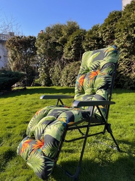 Подушка для шезлонга Malaga, толстое кресло 046 PATIO польского производства