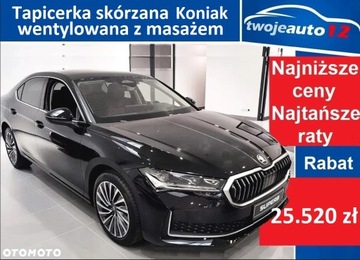 Skoda Superb III Liftback Facelifting 2.0 TDI SCR 150KM 2025 Skoda Superb Laurin &amp; Klement 2.0 TDI 150 KM HAK Tapicerka KONIAK, Kam 360