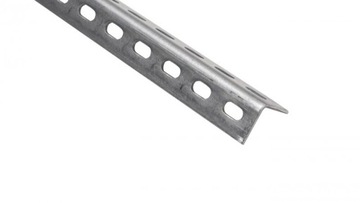 Kątownik cynkowany perforowany 25x25mm 2m 2mm