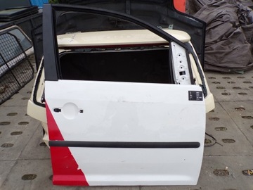 DRZWI PRAWE PRZEDNIE VOLKSWAGEN CADDY 3 III CZYTAJ OPIS