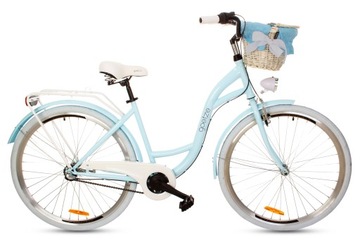 Rower miejski GOETZE Style 28 3b+kosz LEKKA DAMKA