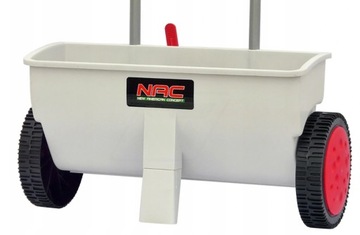 SIEWNIK do trawy ROZSIEWACZ do nawozu NAC 45cm 12 litrów z REGULACJĄ +KÓŁKA