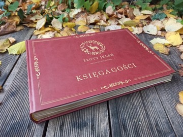 Dowolnie personalizowana księga B4 500 stron skóra