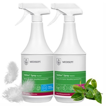 PŁYN DO DEZYNFEKCJI ZESTAW NATURALNY SPRAY 2 SZT