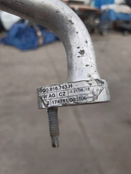 AUDI VW SKODA SEAT 5Q0816743H TRUBKA KLIMATIZACE