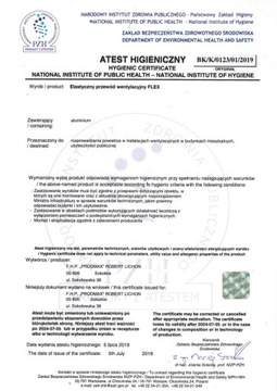 Труба Антибактериальная Канал Ag Fi 75 50 м Рекуперация Вентиляция Синий