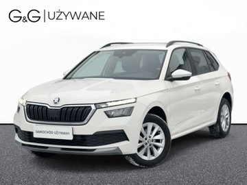 Skoda Kamiq Crossover 1.0 TSI 110KM 2022 Skoda Kamiq 1.0 TSI 110 KM Ambition, Serwis ASO, Gwarancja, FV23 Benzyna