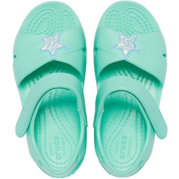 Детские сандалии Crocs Classic Cross Strap Charm