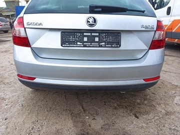 Zderzak tył SKODA RAPID KOMBI LA7W 15r