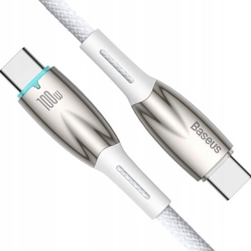 BASEUS PRZEWÓD KABEL USB-C TYPE-C 100W PD QC 2M