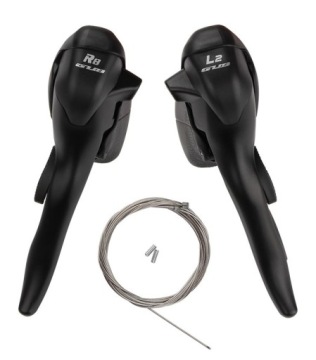 Klamkomanetki GUB R9 9 rzędowa komplet 2 x 9 Linki