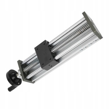 2-ОСНАЯ ЛИНЕЙНАЯ ШАРИКОВАЯ НАПРАВЛЯЮЩАЯ, РУЧНОЙ СТОЛ