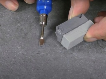 CERAMIX восковая наполнитель для ремонта плитки, каменная глазурь, БЕЛЫЙ-СЕРЫЙ 4 шт.