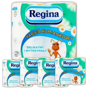 Papier toaletowy Regina Rumiankowy PAKIET XL