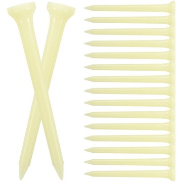 KOLCZYKI GOLFOWE ŚWIECĄCE W CIEMNOŚCI 20 SZT