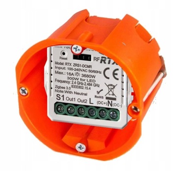 Контроллер модуля RTX БЕЗНАПРЯЖЕНИЕ Реле ZigBee TUYA +RF источник питания 12 В