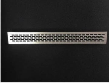 Kratka wentylacyjna pod lodówkę 60/485 aluminium