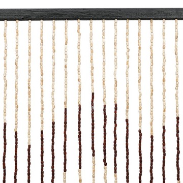 ДВЕРНАЯ ШТОРА 31 СТРУНКА С ДЕРЕВЯННЫМИ БУСАМИ 220 СМ