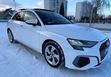 Audi A3 8Y 2022 Audi A3 Sportback salon PL FV VAT 23 S Line panorama 1.5 Hybryda, zdjęcie 11