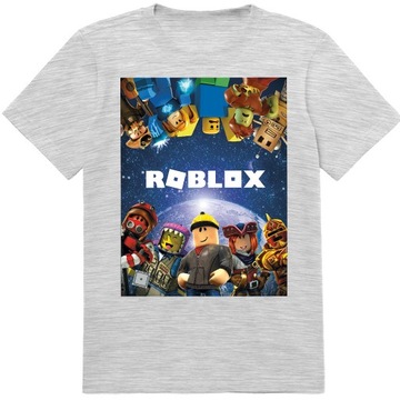 KOSZULKA DZIECIĘCA T-SHIRT DLA DZIECKA KOSZULKA ROBLOX 128 134 JAKOŚĆ
