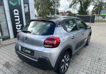 Citroen C3 III Hatchback Facelifting 1.2 PureTech 83KM 2022 Citroen C3 1.2B 83KM 2022r. Salon Polska F-Vat 23 1.2 Benzyna 83KM, zdjęcie 6