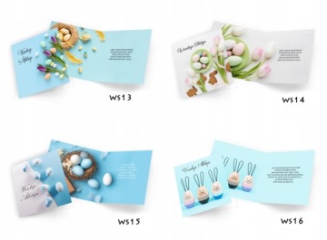 Рождественские открытки с пасхальными пожеланиями Персонализация