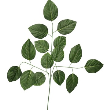 LIŚĆ LIŚCIE DUŻE GAŁĄZKA ZIELONA SZTUCZNE KWIATY