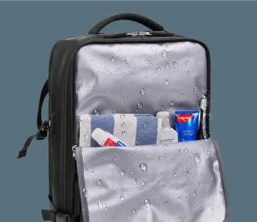 Plecak Bagaż Podręczny do Samolotu 45x30x20 Wizzair Ryanair USB Premium