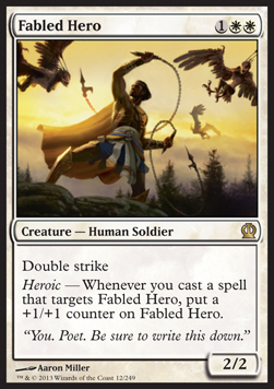 Fabled Hero - double strike i heroic @@@