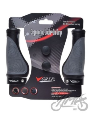 ЗАХВАТ ДЛЯ РУЛЯ V-GRIP ВЕЛОСИПЕДНЫЙ ERGO SCREW-ON