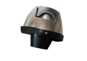 Gniazdo aluminiowe kontakty skręcane 7 pin +osłona