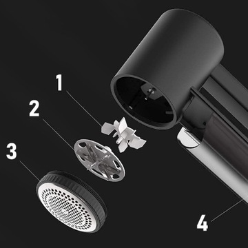 АККУМУЛЯТОРНАЯ ЭЛЕКТРОБРИТВА ДЛЯ ОДЕЖДЫ, ТКАНИ, ОБИВКИ, ВАЛОНА XTECH