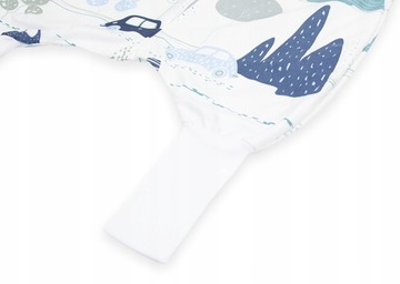 Изолированный спальный мешок с ногами 92-104 м 1 тог хлопок 100% польский продукт