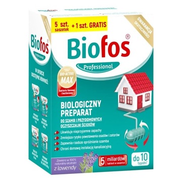 BIOFOS bakterie do latryn suchych toalet szamb 250