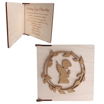 Chrzest podziękowanie dla chrzestnego babci itp