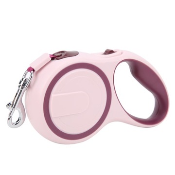 Автоматическая веревка для удержания животных. Выдвижная нескользящая ручка.