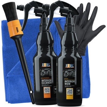 ADBL INTERIOR CLEANER + ADBL INTERIOR WOW do pielęgnacji wnętrza samochodu