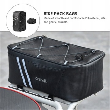 1 шт. задняя сумка на багажник, велосипедная сумка для багажника