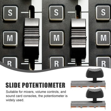 4 шт. СДВИЖНЫЕ ПОТЕНЦИОМЕТРЫ ЛИНЕЙНЫЕ ПОТЕНЦИОМЕТРЫ