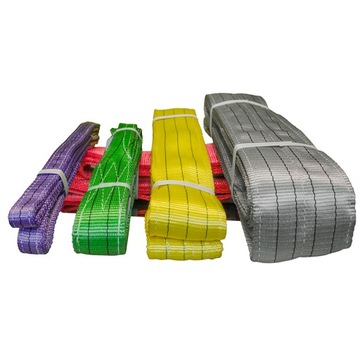 Zawiesie pasowe 1T 30MM 1M dźwigowe z pętlami