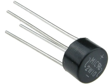 Mostek prostowniczy 2A/1000V 2W10 (2 szt.) /0320-2