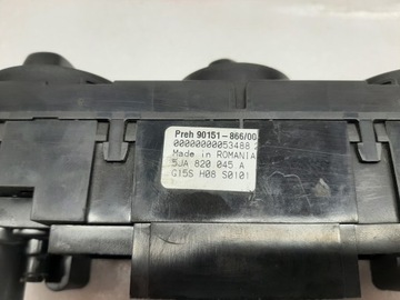 PANEL KLIMATIZACE VENTILACE SKODA OE 5JA820045A