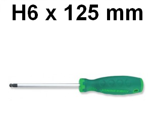 Wkrętak ampulowy H6 x 125mm D71HB6