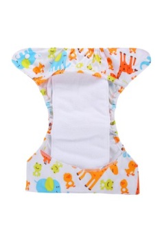 Многоразовые подгузники Diaper WRAP PUL LEARNING TO PEE 3-15кг ЗЕЛЕНЫЕ